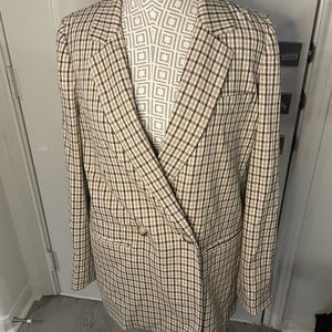 Madewell Plaid Blazer